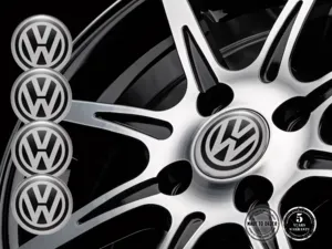 VW Epoxy Dome Stickers Edition High-Quality Car Labels